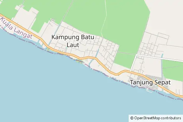 Karte Tanjong Sepat