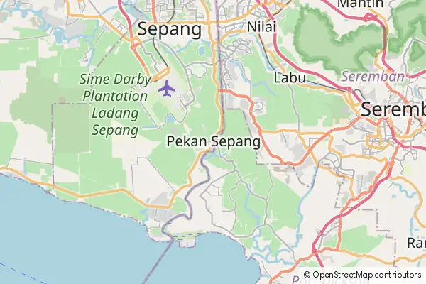 Karte Sepang