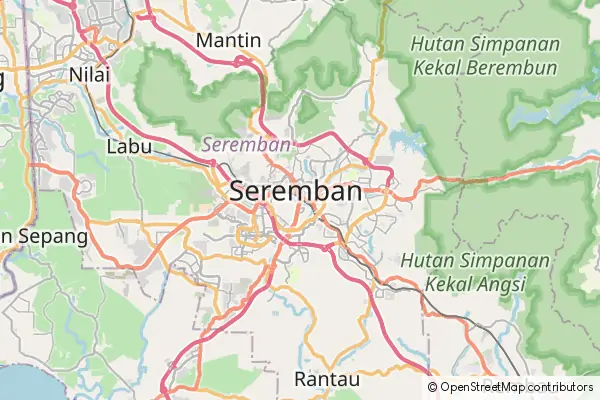 Karte Seremban