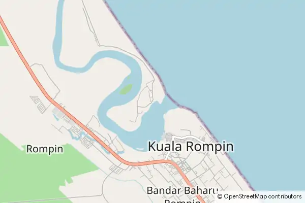 Karte Kuala Rompin