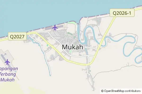 Karte Mukah