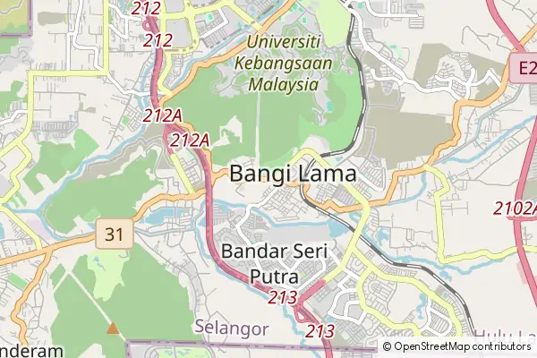 Karte Bangi