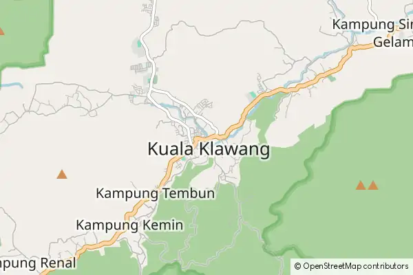 Karte Kampung Jelebu