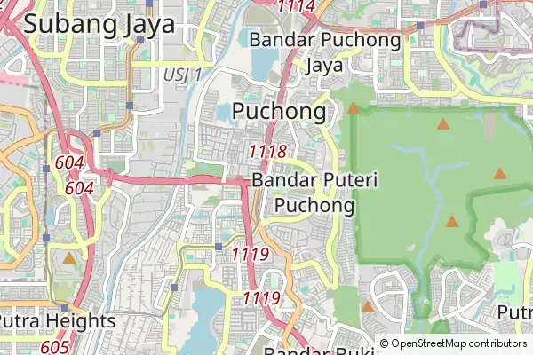 Karte Puchong