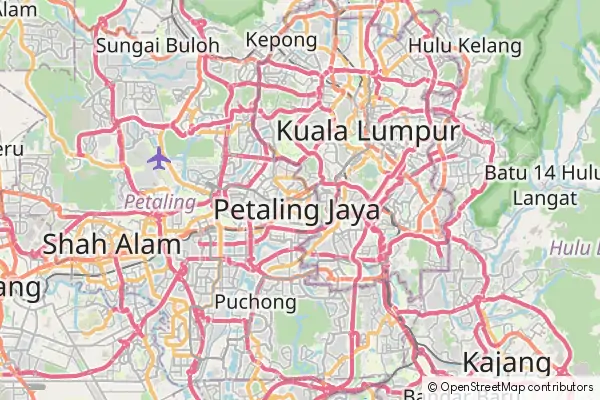 Karte Petaling Jaya