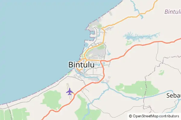 Karte Bintulu