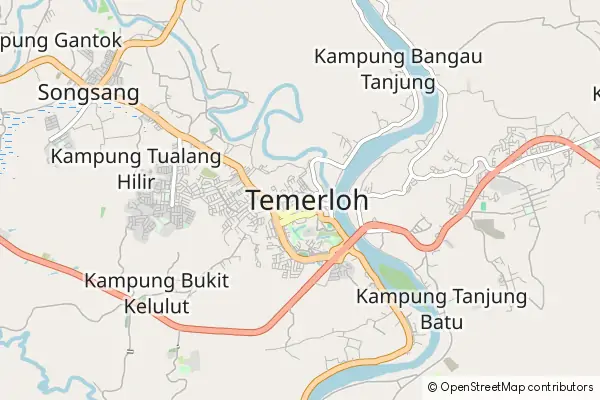 Karte Temerloh