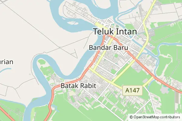 Karte Teluk Intan