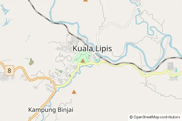 Karte Kuala Lipis