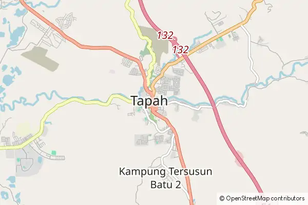 Karte Tapah