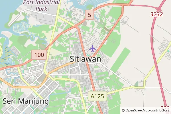 Karte Sitiawan