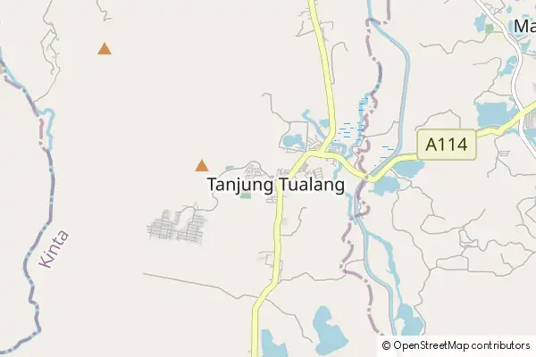 Karte Tanjung Tualang