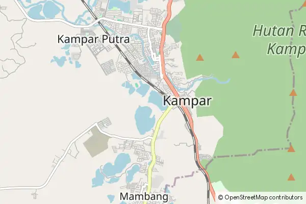 Karte Kampar