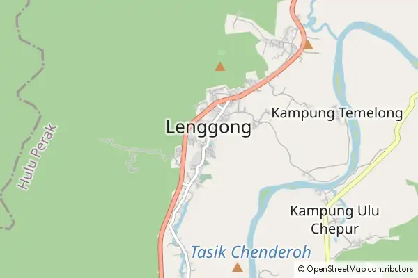 Karte Lenggong