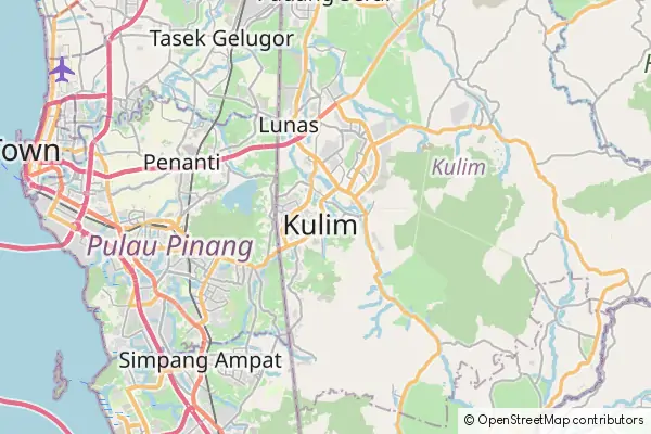 Karte Kulim