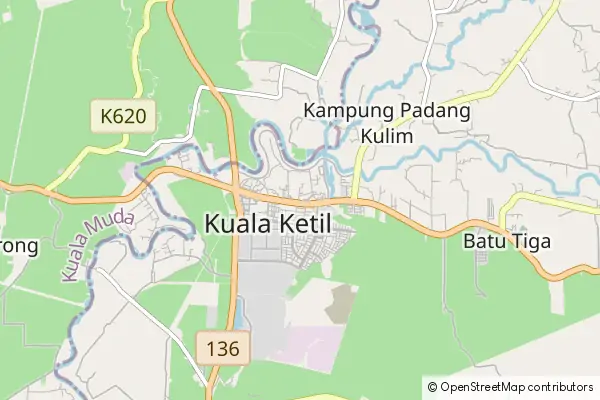 Karte Kuala Ketil