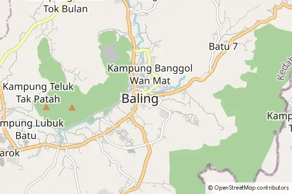 Karte Baling