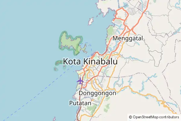 Karte Kota Kinabalu