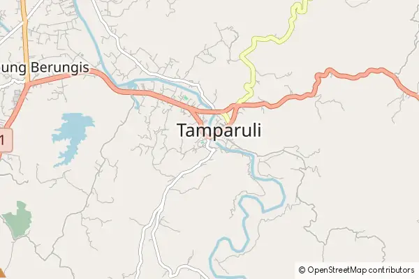 Karte Tamparuli