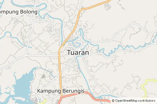 Karte Tuaran