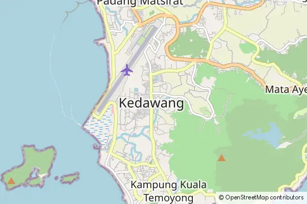 Karte Kampung Kedawang