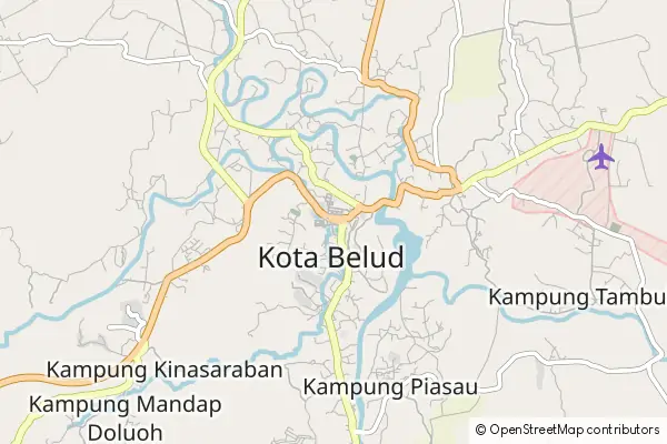 Karte Kota Belud