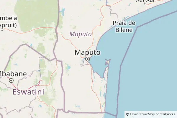 Karte Maputo