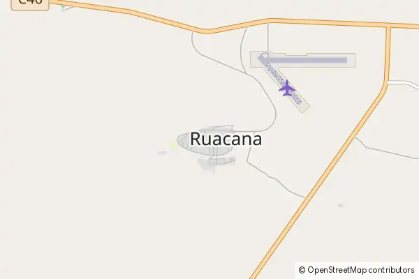 Karte: Ruacana • © OpenStreetMap contributors Karte Ruacana