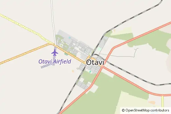 Karte Otavi