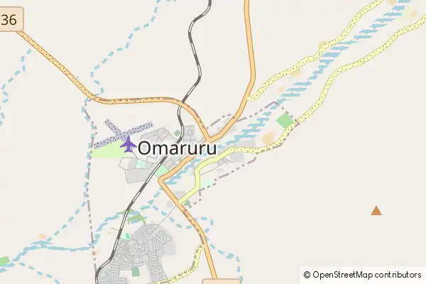 Karte Omaruru