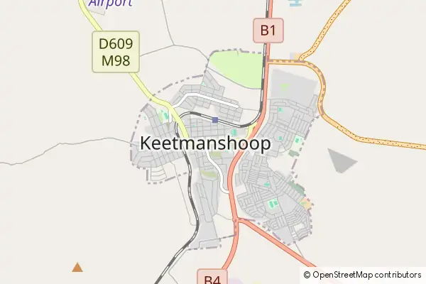 Karte Keetmanshoop