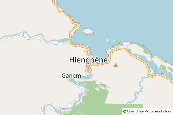 Karte Hienghène