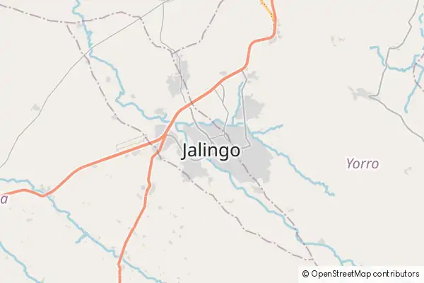 Karte Jalingo