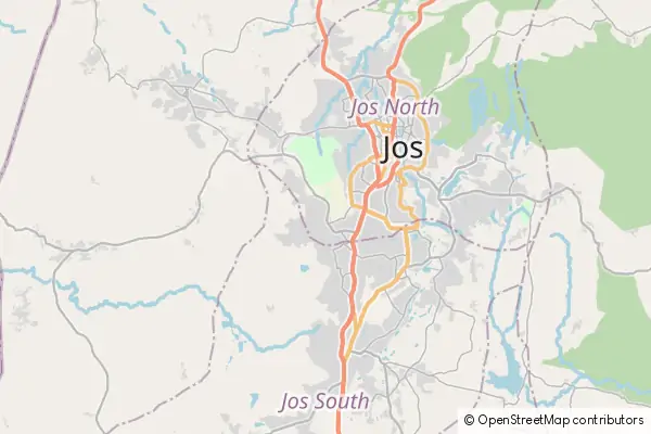 Karte: Jos • © OpenStreetMap contributors Karte Jos