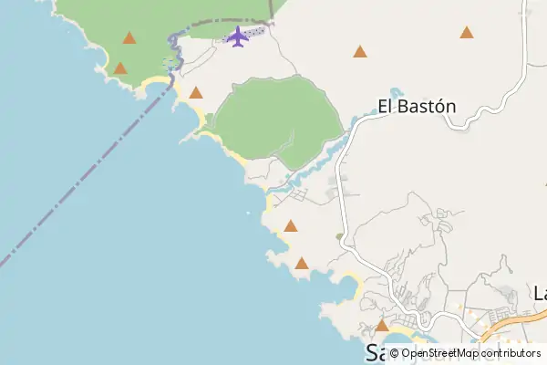 Karte Playa Marsella