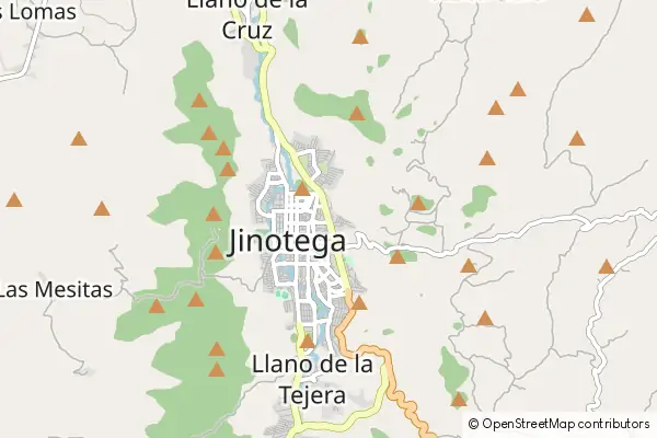 Karte Jinotega