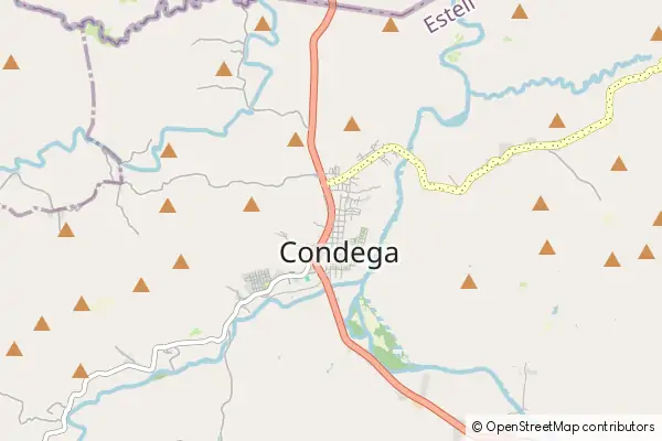 Karte Condega