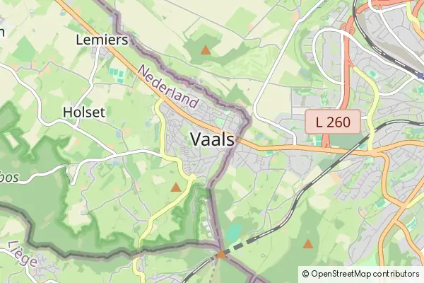 Karte Vaals