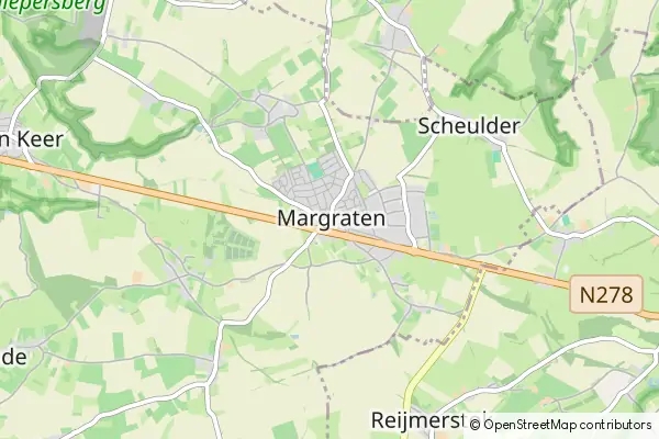 Karte Margraten