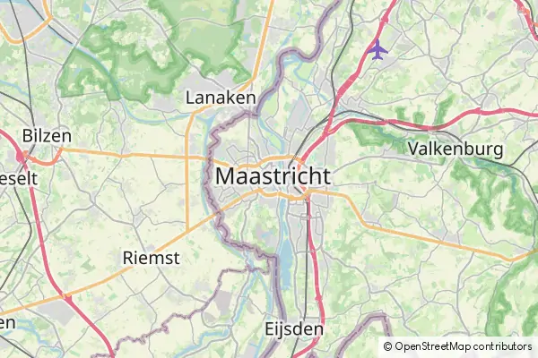 Karte Maastricht