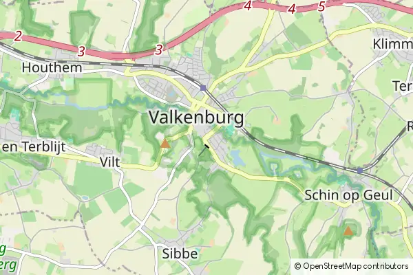 Karte Bad Valkenburg