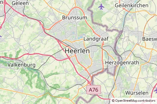 Karte Heerlen