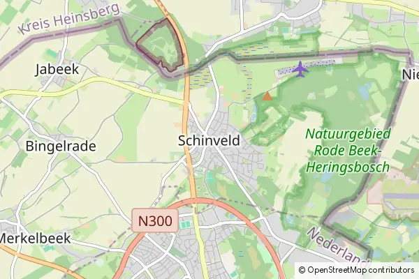 Karte Schinveld