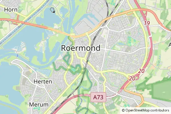 Karte Roermond