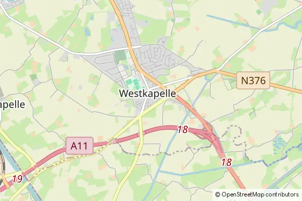 Karte Westkapelle