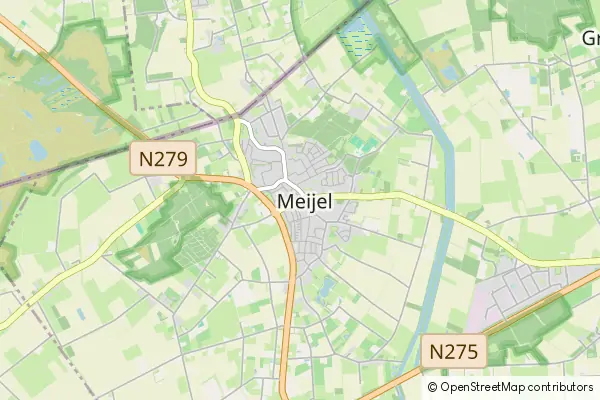 Karte Meijel