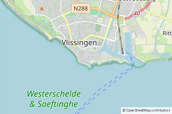 Karte Vlissingen