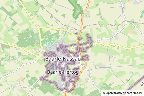 Karte Baarle-Nassau