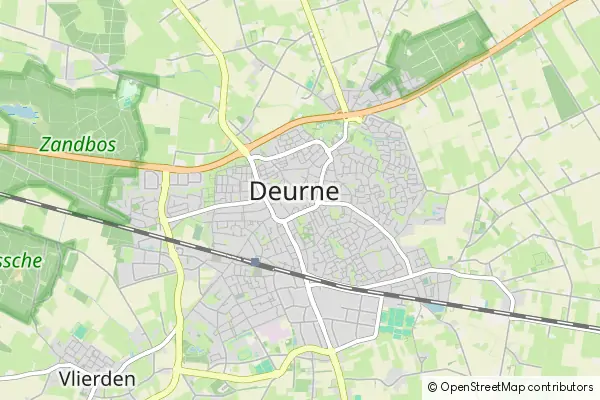 Karte Deurne