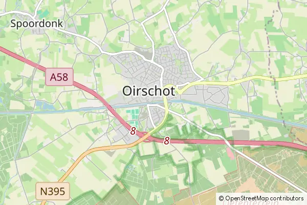 Karte Oirschot